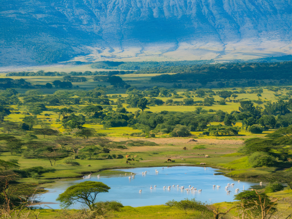  Quels trésors offre le cratère du Ngorongoro, Tanzanie ? 